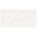 Blat de birou, alb, 80x40x2,5 cm, lemn masiv de pin - WALTI WALTI