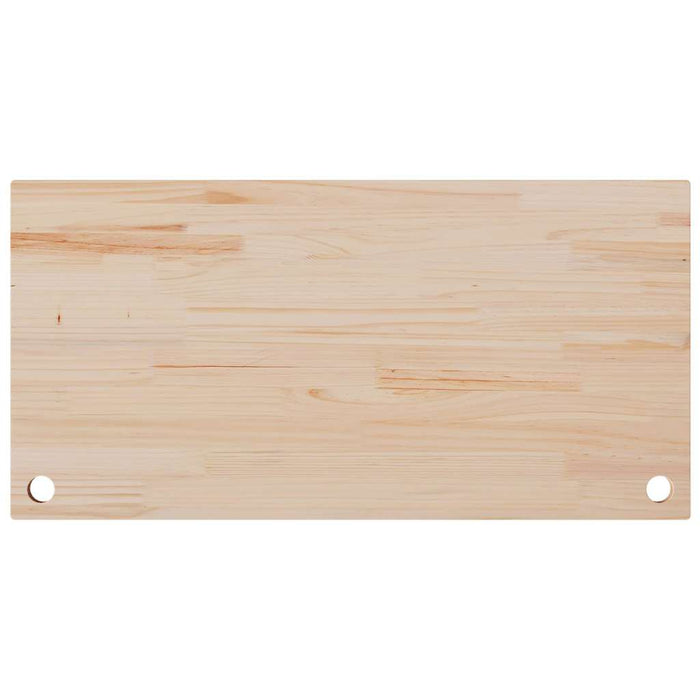 Blat de birou, 110x55x2,5 cm, lemn masiv de pin - WALTI WALTI
