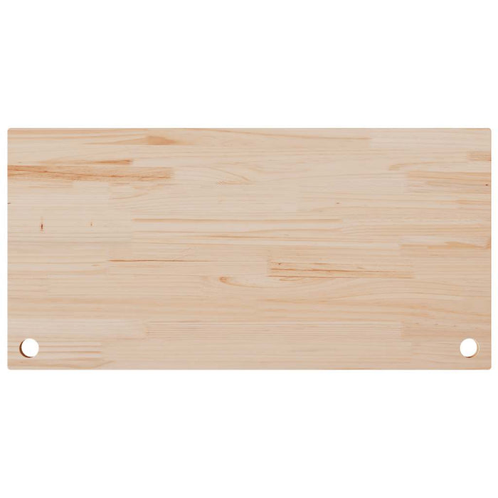 Blat de birou, 100x60x2,5 cm, lemn masiv de pin WALTI