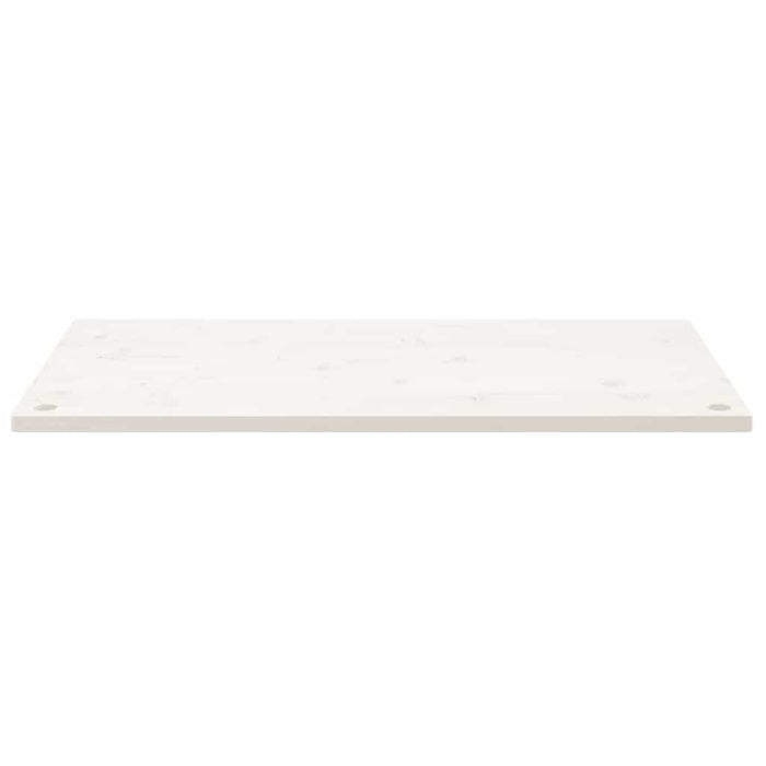 Blat de birou, alb, 100x60x2,5 cm, lemn masiv de pin - WALTI WALTI