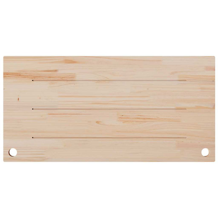 Blat de birou, 110x60x2,5 cm, lemn masiv de pin WALTI