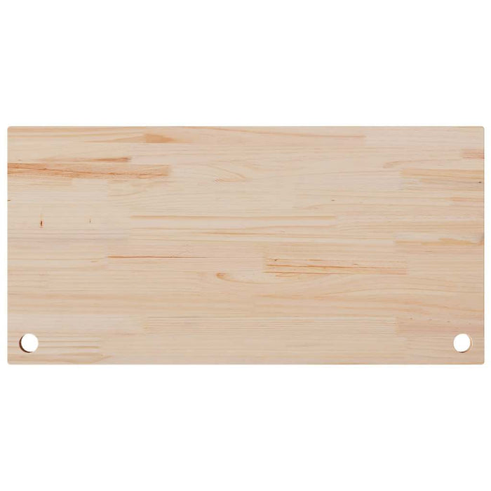 Blat de birou, 110x60x2,5 cm, lemn masiv de pin WALTI