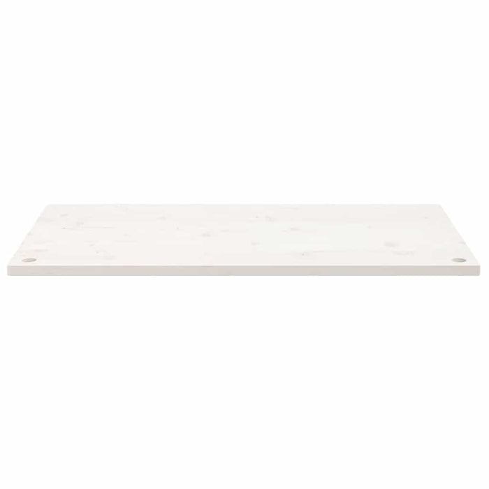 Blat de birou, alb, 110x60x2,5 cm, lemn masiv de pin - WALTI WALTI