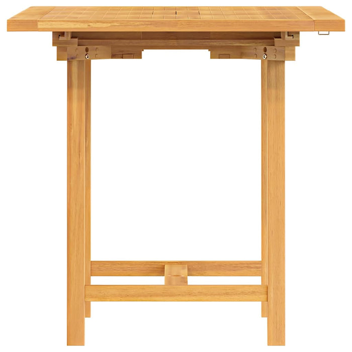 Masă extensibilă de grădină 110-160x80x75cm lemn masiv de tec WALTI