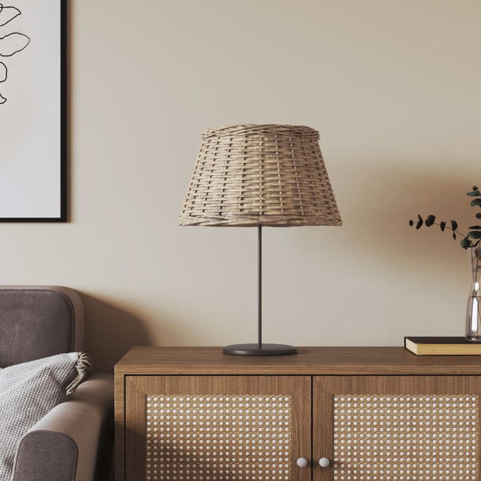 Abajur veioză, maro, Ø50x30 cm, răchită - WALTI WALTI