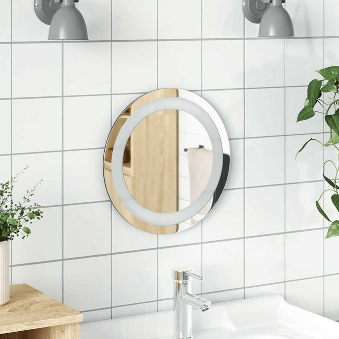 Oglindă de baie cu LED, 30 cm, rotundă - WALTI WALTI