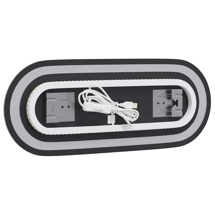Oglindă de baie cu LED, 50x20 cm, ovală WALTI
