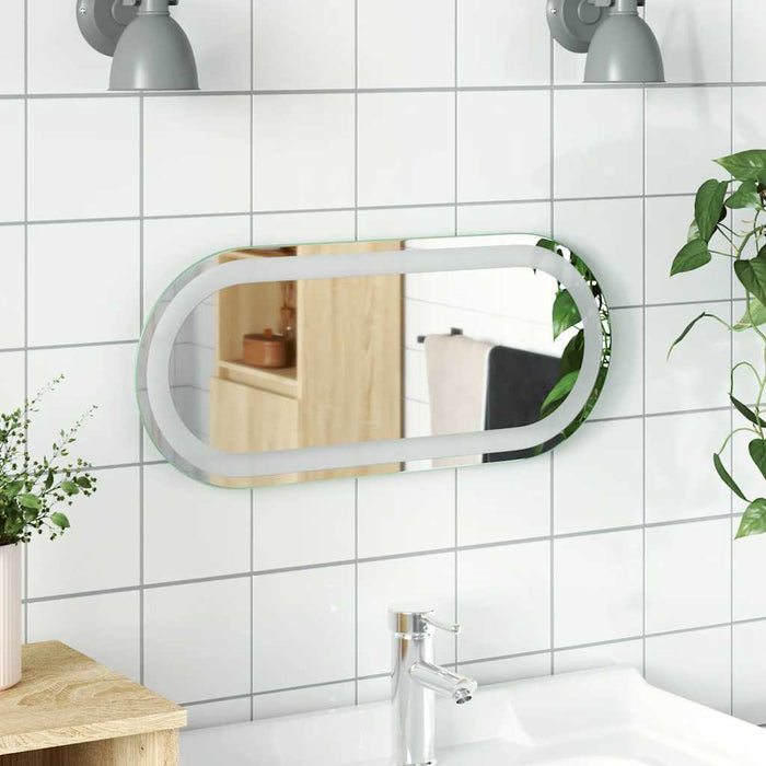Oglindă de baie cu LED, 60x25 cm, ovală - WALTI WALTI