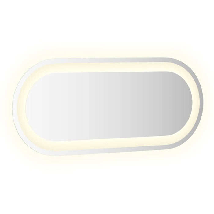 Oglindă de baie cu LED, 70x30 cm, ovală WALTI