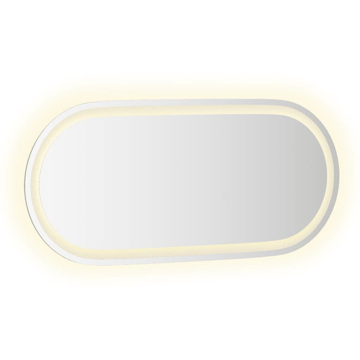 Oglindă de baie cu LED, 80x35 cm, ovală - WALTI WALTI
