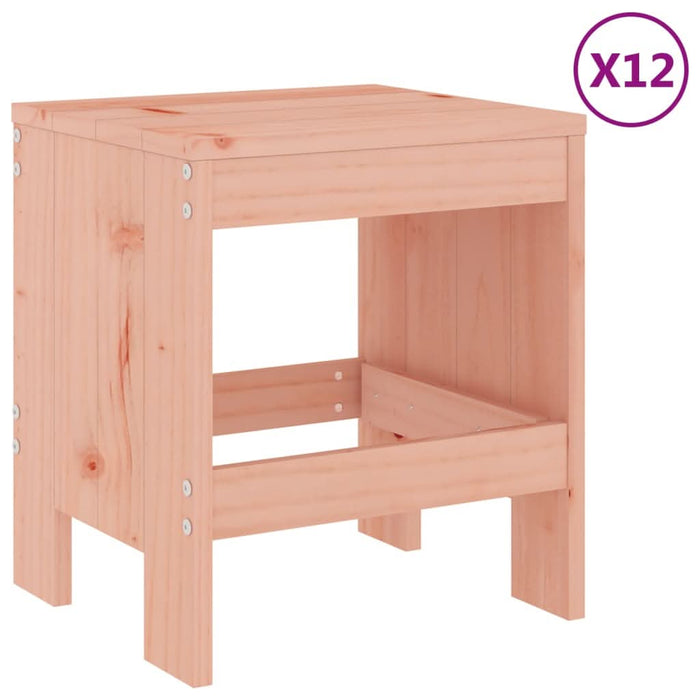Set mobilier pentru grădină, 13 piese, lemn masiv douglas - WALTI WALTI