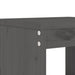 Set mobilier bar pentru grădină, 5 piese, gri, lemn masiv pin - WALTI WALTI