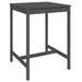 Set mobilier bar pentru grădină, 5 piese, gri, lemn masiv pin - WALTI WALTI