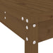 Set mobilier de bar, 3 piese, maro miere, lemn masiv de pin - WALTI WALTI