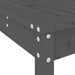 Set mobilier bar pentru grădină, 5 piese, gri, lemn masiv pin - WALTI WALTI