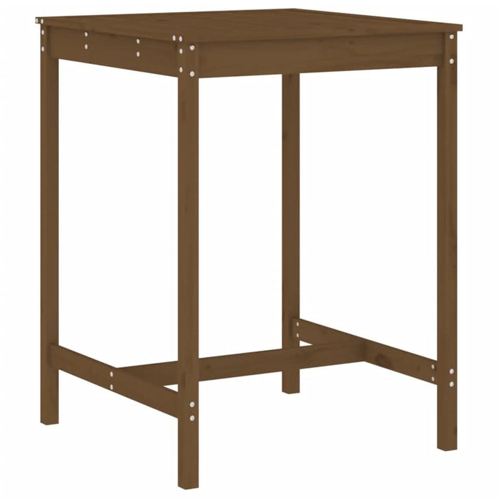 Set mobilier bar de grădină, 5 piese, maro miere lemn masiv pin - WALTI WALTI