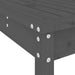 Set mobilier bar pentru grădină, 5 piese, gri, lemn masiv pin - WALTI WALTI