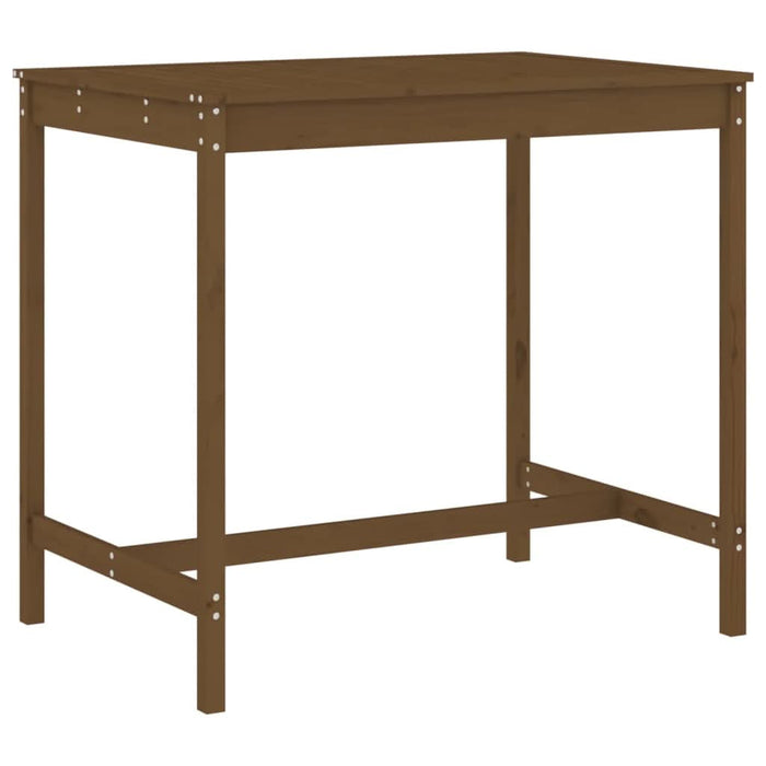 Set mobilier bar de grădină, 5 piese, maro miere lemn masiv pin - WALTI WALTI