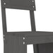 Set mobilier bar pentru grădină, 5 piese, gri, lemn masiv pin - WALTI WALTI