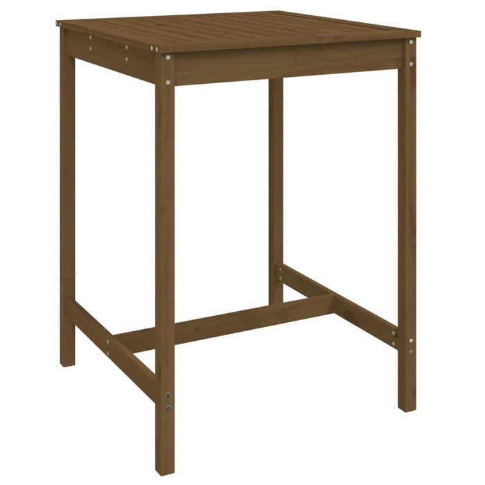 Set mobilier bar de grădină, 5 piese, maro miere lemn masiv pin - WALTI WALTI