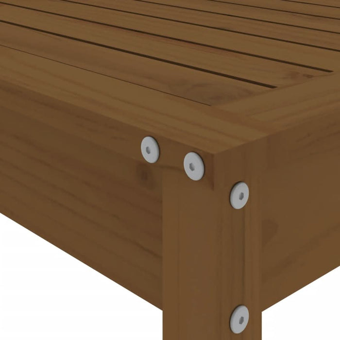 Set mobilier bar de grădină, 5 piese, maro miere lemn masiv pin - WALTI WALTI