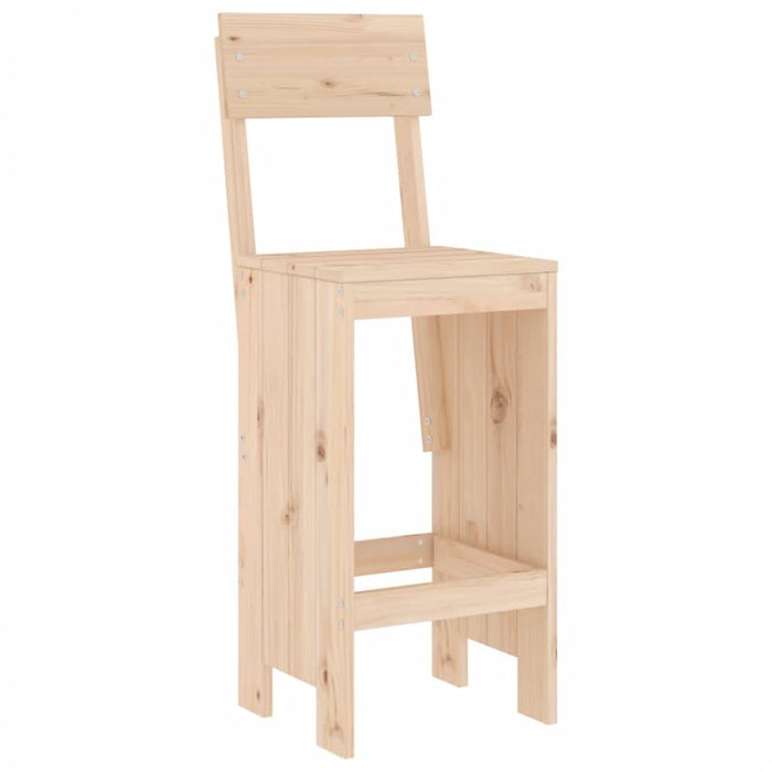 Set mobilier de bar pentru grădină, 5 piese, lemn masiv de pin - WALTI WALTI