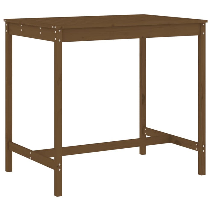 Set mobilier bar de grădină, 5 piese, maro miere lemn masiv pin - WALTI WALTI