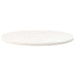 Blat de masă, alb, 70x35x2,5 cm, lemn masiv de pin, oval - WALTI WALTI