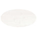 Blat de masă, alb, 70x35x2,5 cm, lemn masiv de pin, oval - WALTI WALTI