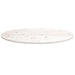 Blat de masă, alb, 110x55x2,5 cm, lemn masiv de pin, oval - WALTI WALTI