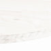 Blat de masă, alb, 110x55x2,5 cm, lemn masiv de pin, oval - WALTI WALTI