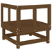 Canapele colțar grădină , 2 buc., maro miere, lemn masiv de pin - WALTI WALTI
