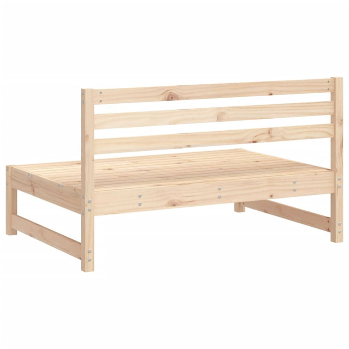 Canapele de mijloc grădină 2 buc. 120x80 cm lemn masiv pin WALTI