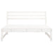 Canapele de mijloc grădină 2 buc. alb 120x80 cm lemn masiv pin - WALTI WALTI
