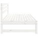 Canapele de mijloc grădină 2 buc. alb 120x80 cm lemn masiv pin - WALTI WALTI