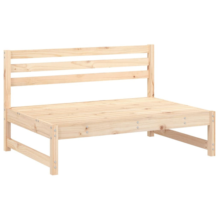 Set mobilier relaxare de grădină, 2 piese, lemn masiv de pin - WALTI WALTI