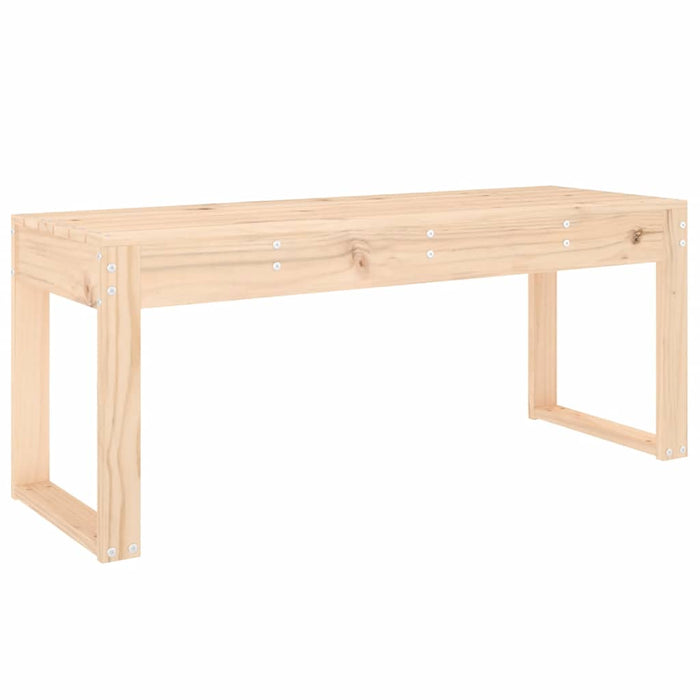 Bancă de grădină, 110x38x45 cm, lemn masiv de pin - WALTI WALTI