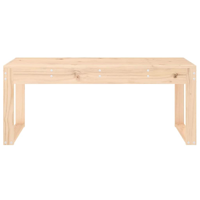Bancă de grădină, 110x38x45 cm, lemn masiv de pin - WALTI WALTI