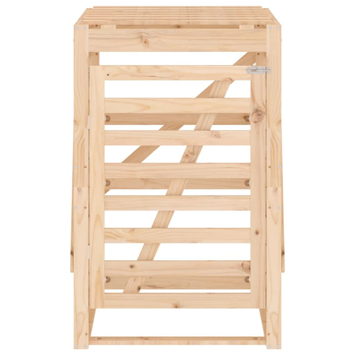Depozitare coș de gunoi, 84x90x128,5 cm, lemn masiv de pin - WALTI WALTI