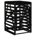 Depozitare coș de gunoi negru 84x90x128,5 cm lemn masiv de pin - WALTI WALTI