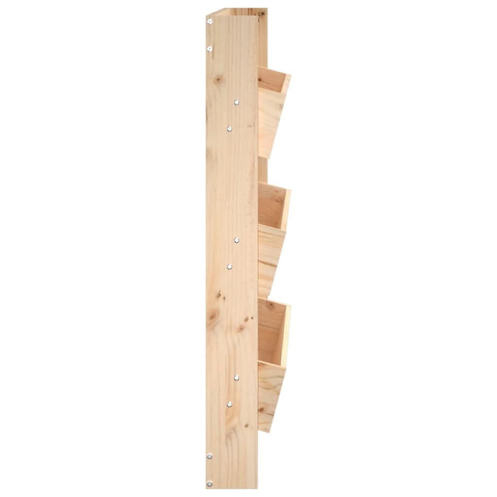 Jardinieră de perete cu 3 niveluri 60x18,5x110 cm lemn pin - WALTI WALTI