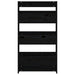 Jardinieră de perete cu 3 niveluri negru 60x18,5x110cm lemn pin - WALTI WALTI