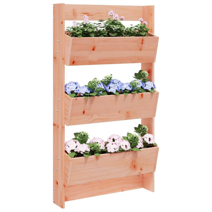 Jardinieră de perete cu 3 niveluri 60x18,5x110 cm lemn douglas - WALTI WALTI