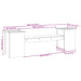Jardinieră bancă, alb, 184,5x39,5x56,5 cm, lemn masiv de pin - WALTI WALTI
