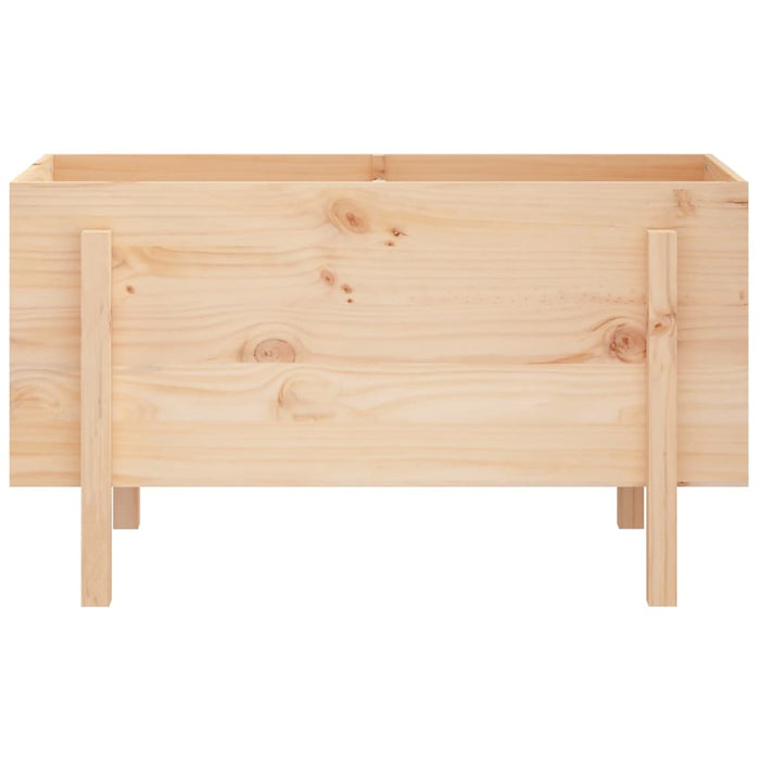 Strat înălțat de grădină, 101x50x57 cm, lemn masiv de pin - WALTI WALTI