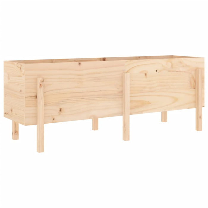 Strat înălțat de grădină, 160x50x57 cm, lemn masiv de pin WALTI