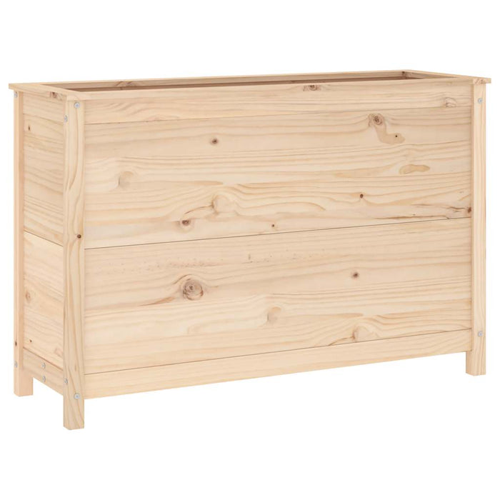 Strat înălțat de grădină, 119,5x40x78 cm, lemn masiv de pin WALTI