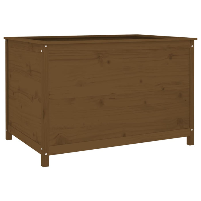 Strat înălțat grădină maro miere 119,5x82,5x78cm lemn masiv pin - WALTI WALTI
