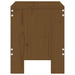 Taburete grădină 2 buc. maro miere 40x36x45 cm lemn masiv pin - WALTI WALTI