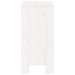 Taburete de bar, 2 buc., alb, 40x36x75 cm, lemn masiv de pin - WALTI WALTI